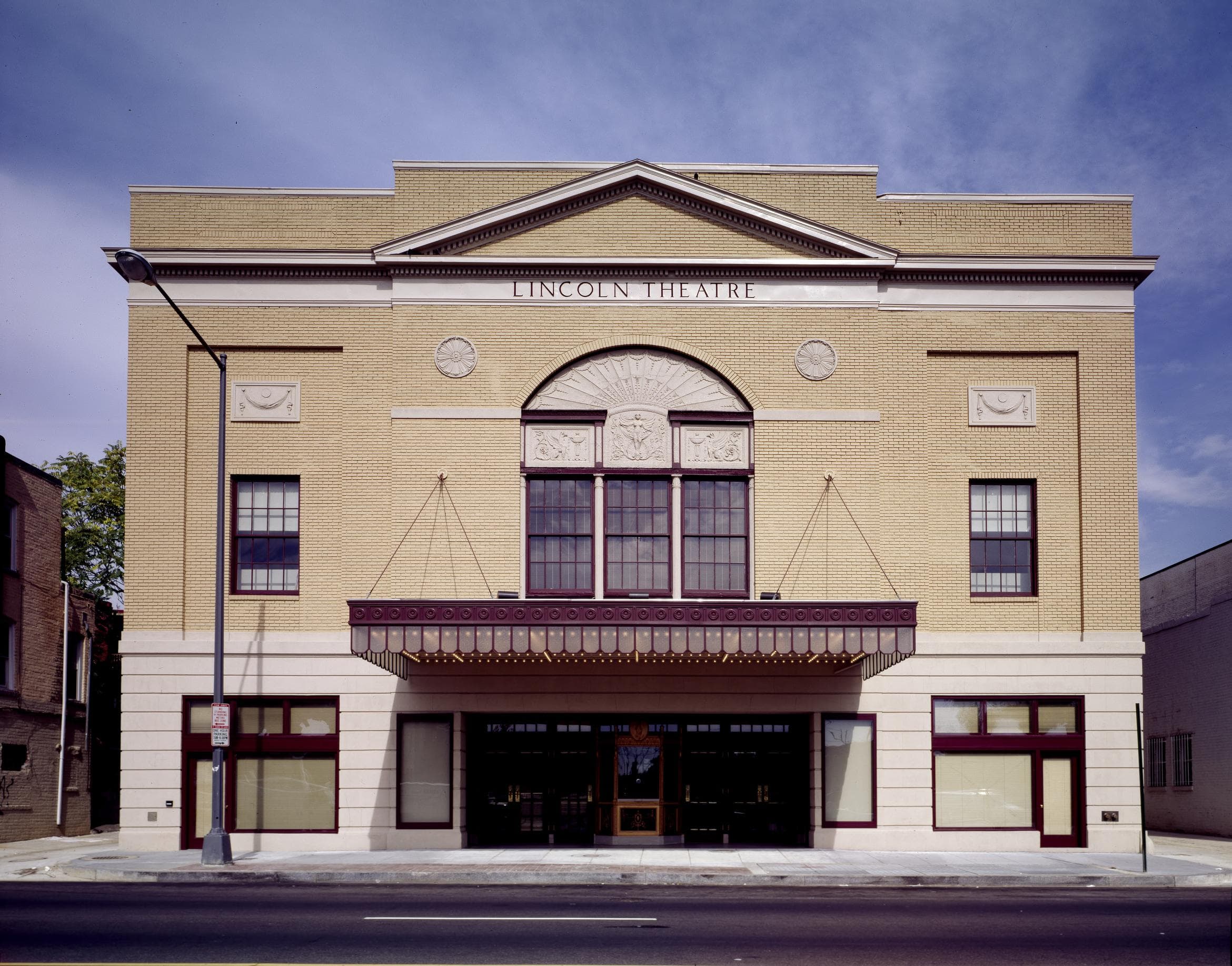 The Lincoln Theatre on U Street in Washington, which served Black audiences when other venues would not.