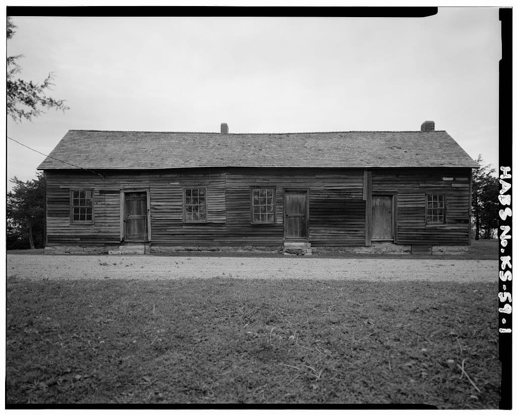 Hollenberg station, Kansas: the only station still standing on its original site.