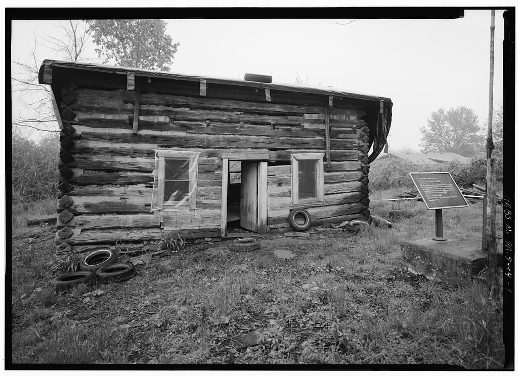 Fort Gaddis in Fayette County. The survey record says a liberty pole was raised here at a rally for the rebels.