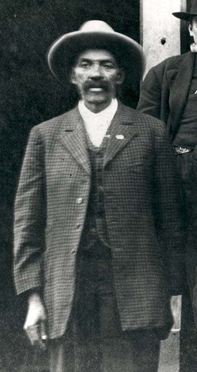 Reeves in 1907. The record labels it simply: U.S. Marshal Bass Reeves.