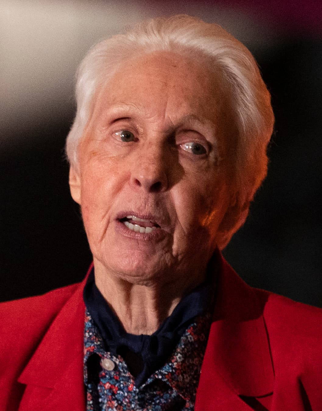 Wally Funk in 2022, the year after she finally flew, at eighty-two.