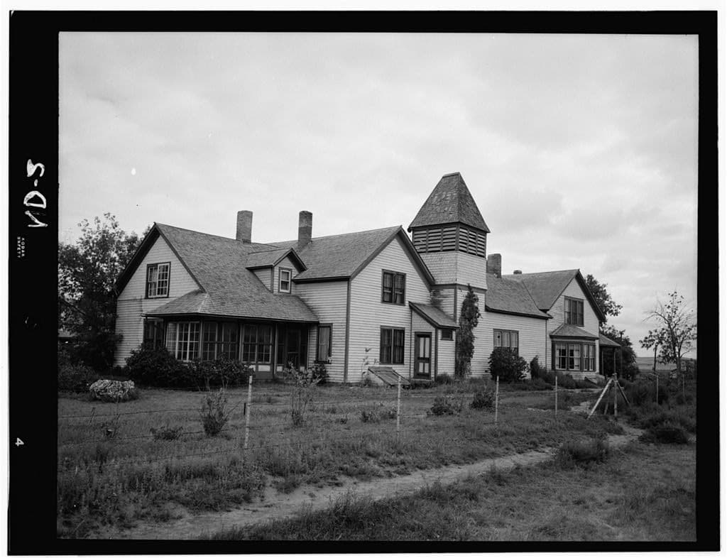 The Congregational mission, recorded by federal surveyors in 1952, two years before the water.