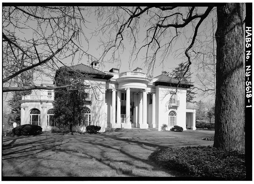 Villa Lewaro, designed by Vertner Woodson Tandy, the first Black architect licensed in New York State.