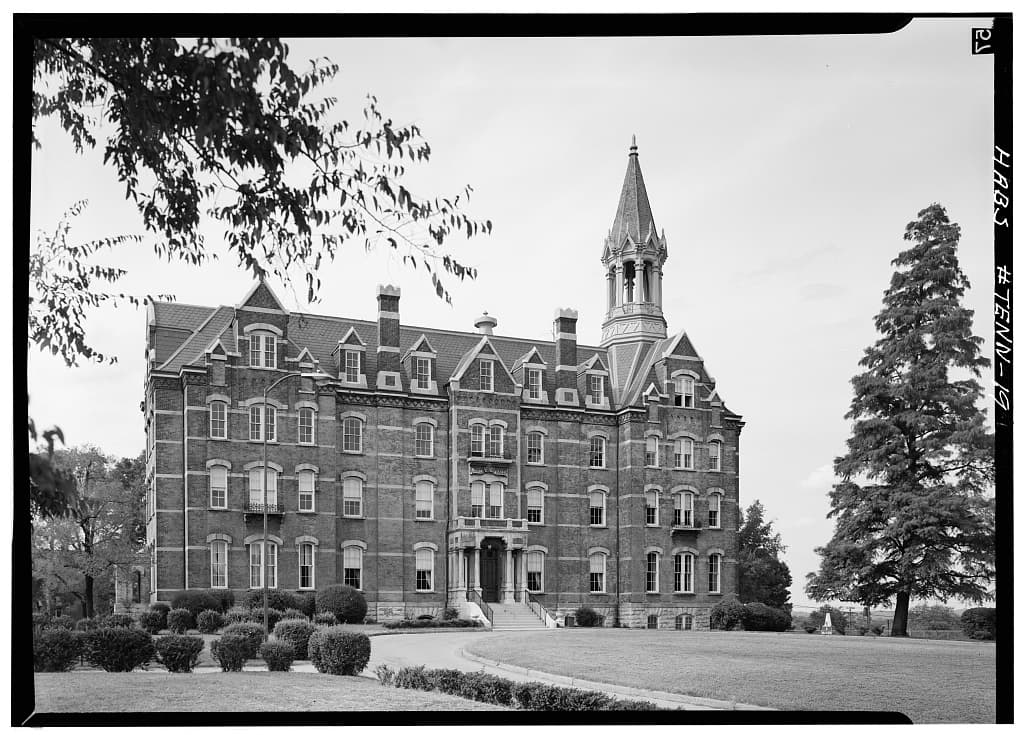 Jubilee Hall at Fisk University, built largely with money the singers raised on tour.