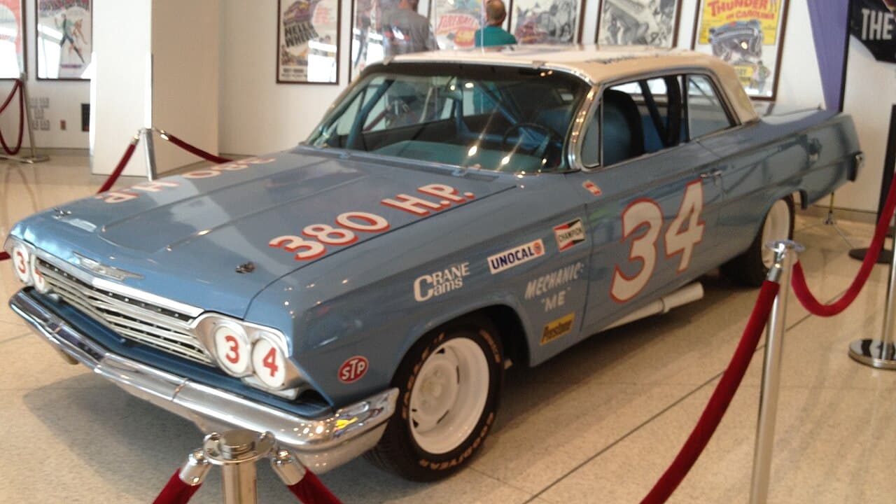 The number 34 in the Hall of Fame is a replica Scott built himself for the film about his life.